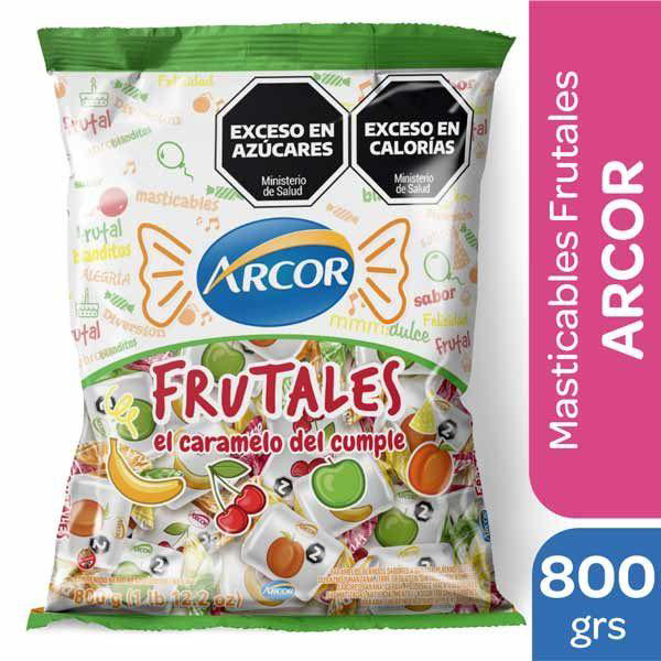 CAR.ARCOR MASTICABLES FRUTALES 800G