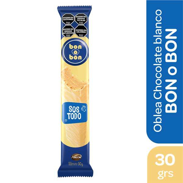 OBLEA B-O-B BCO (D20) 30G