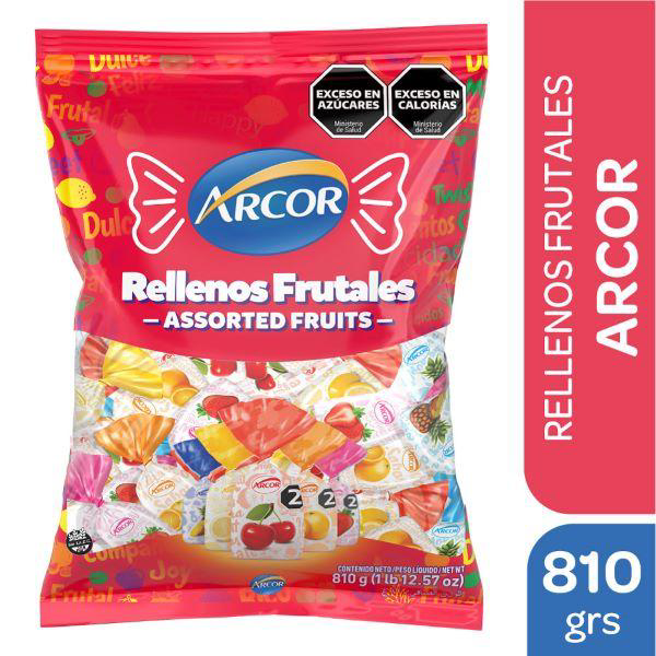 CAR.ARCOR RELLENOS FRUTALES 810G