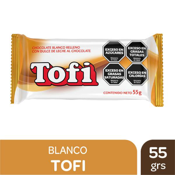 CHOC.TOFI BLANCO RELL DDL (D15) 55G