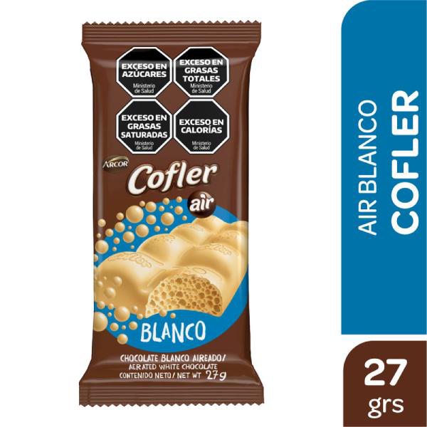 CHOC.COFLER AIR BLANCO (D20) 27G