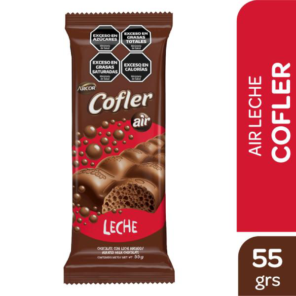 CHOC.COFLER AIR LECHE (D10) 55G