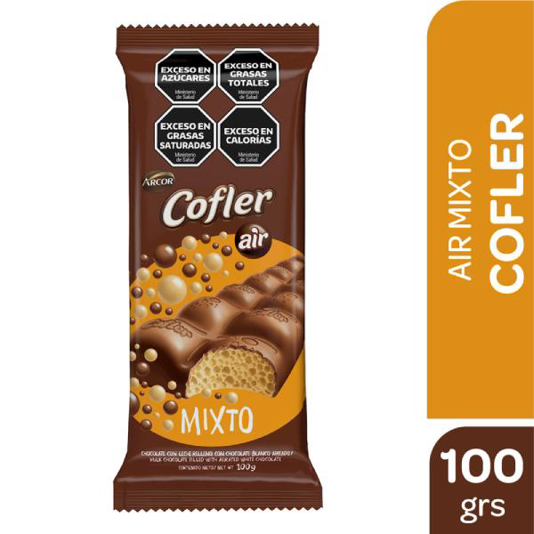 CHOC.COFLER AIR MIXTO (D12) 100G