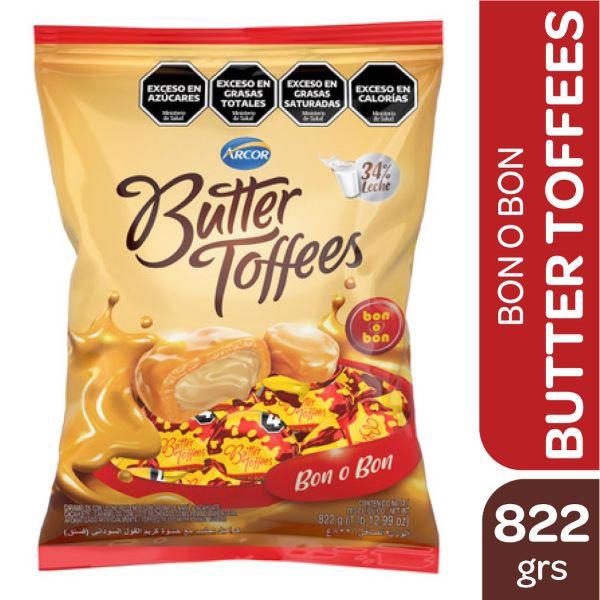 CAR.BUTTER TOFFEES B-O-B 822G