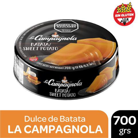DULCE BATATA LA CAMPAGNOLA LATA 700G