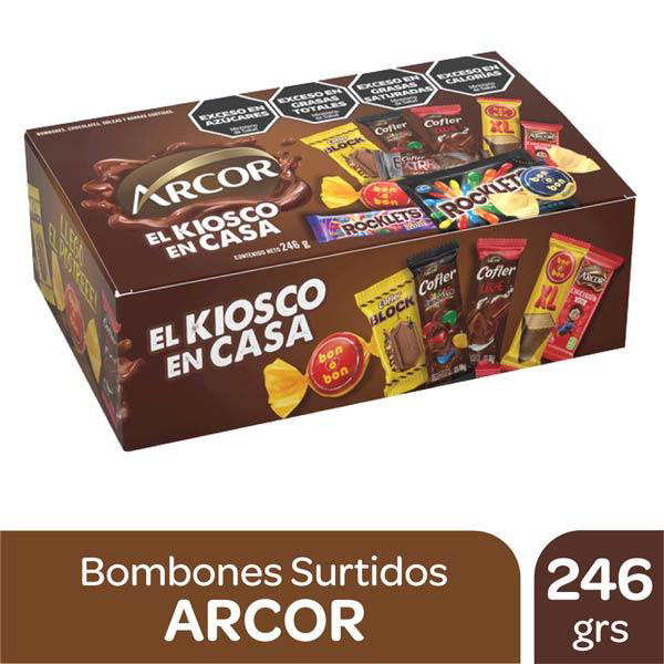 BOMBON SURTIDO KIOSCO ARCOR X246G