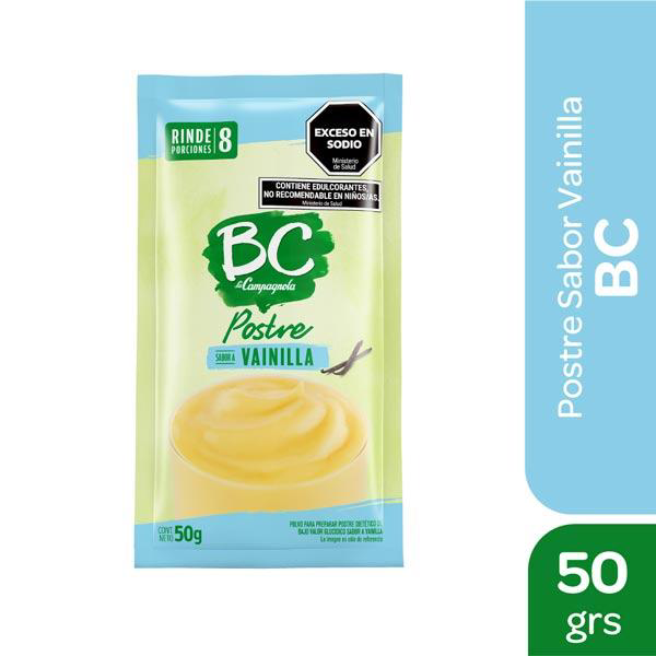 POSTRE BC VAINILLA (D8) 50G