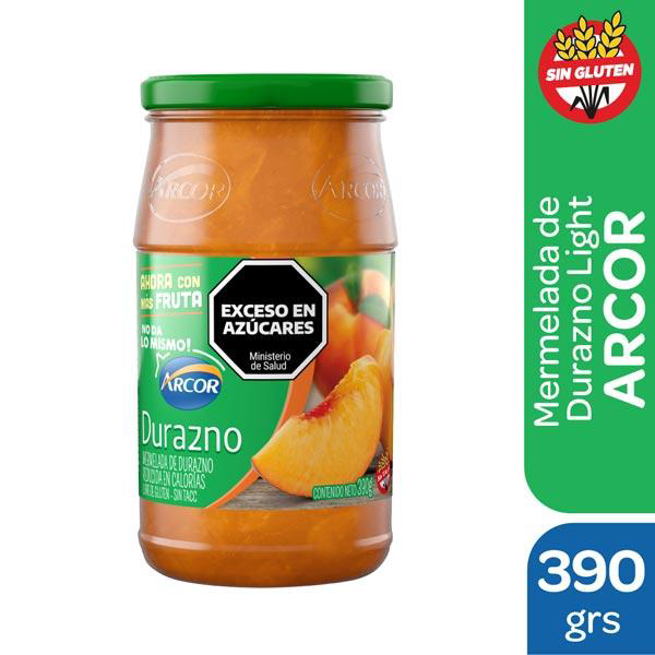 MERM.ARCOR LIGHT DURAZNO 390G