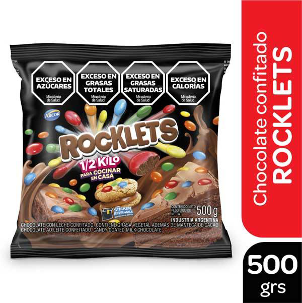 CHOC.ROCKLETS X500G