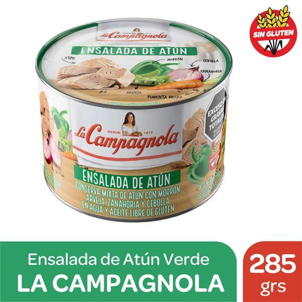 ATUN LA CAMPAGNOLA ENS VERDE 285G