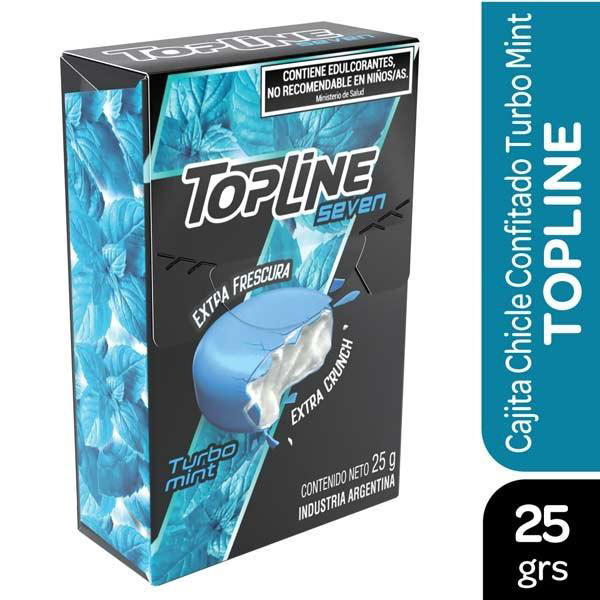 TOPLINE TURBO MINT 6X25G