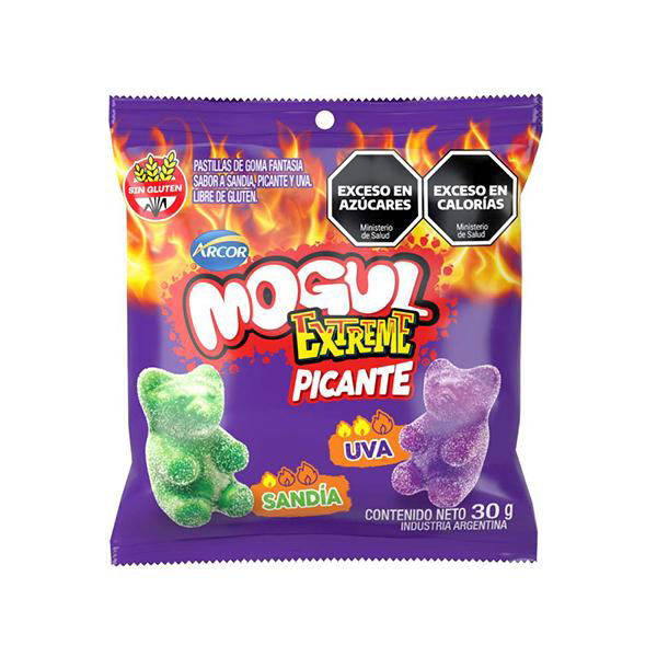 MOGUL EXTREME OSITOS PICANTE 12X30G
