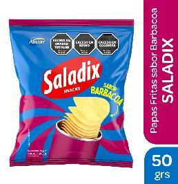 SALADIX PAPAS BARBACOA 50G
