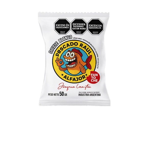 ALF.FANTOCHE PESCADO RAUL SIMPLE BLANCO 18X50G