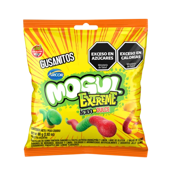 MOGUL EXTREME GUSANITOS 80G