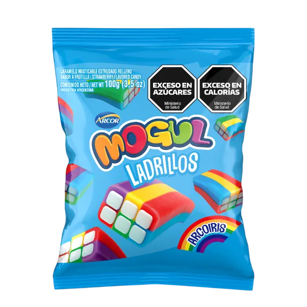 MOGUL LADRILLO ARCOIRIS 100G
