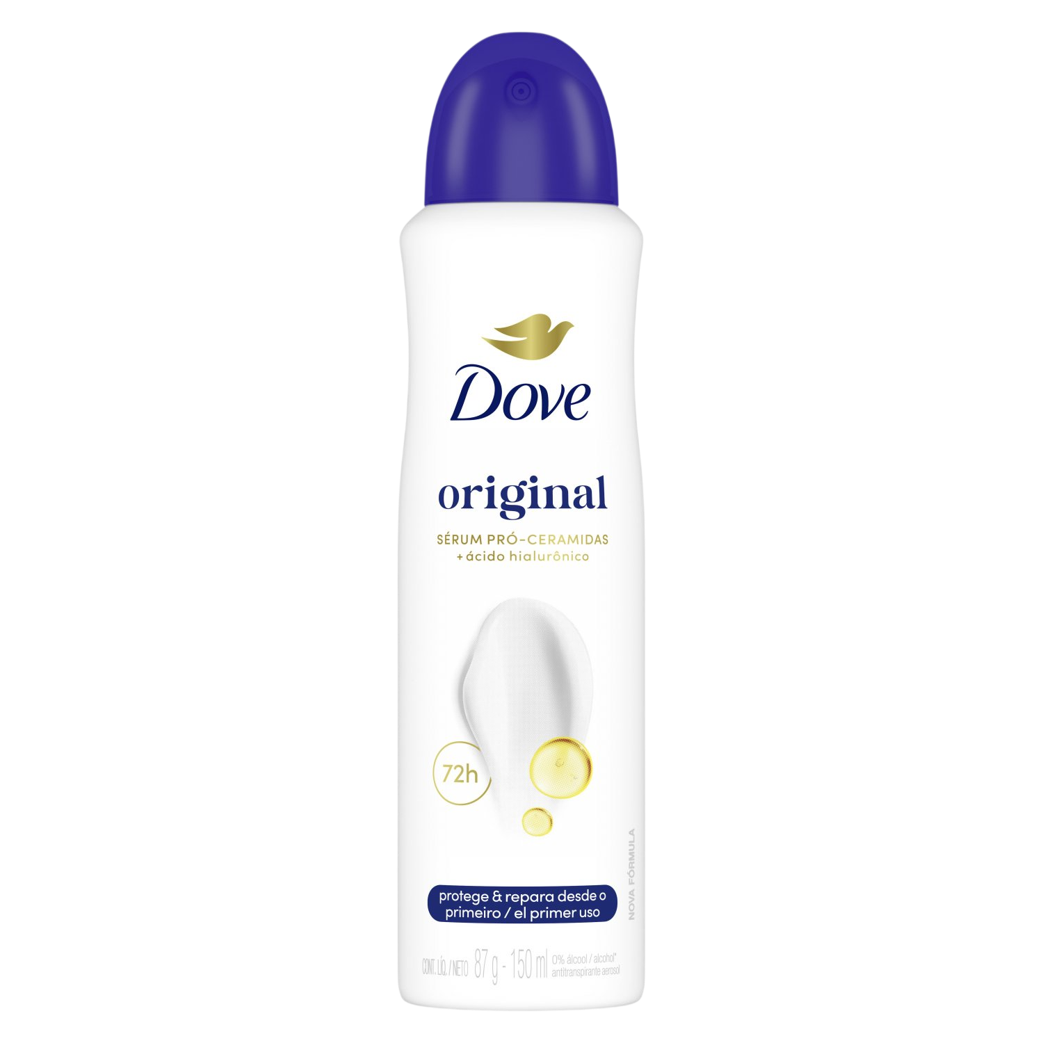DOVE DEO AP FEM ORIGINAL 87G/150ML