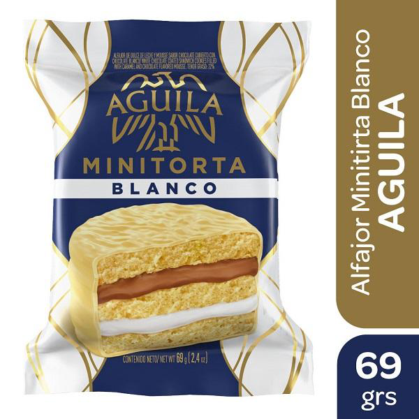 ALF.MINITORTA AGUILA BCO X69G