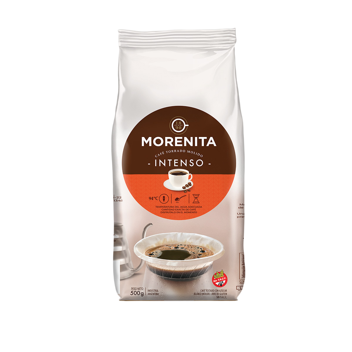 CAFE MORENITA MOLIDO INTENSO 500G