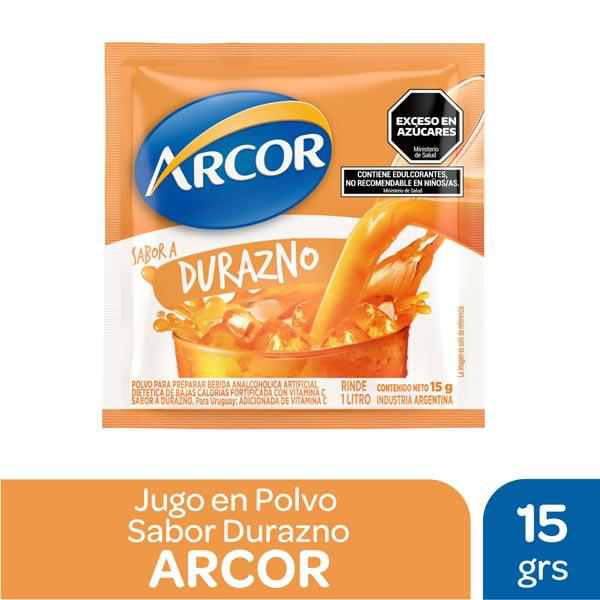 JP ARCOR  DURAZNO 18U
