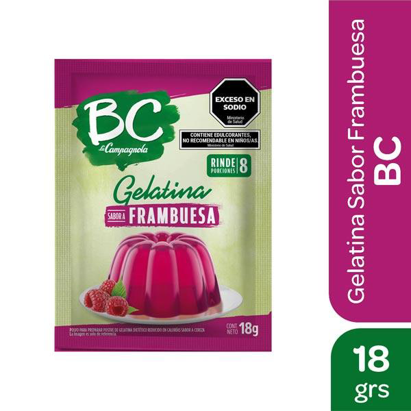 GELATINA BC LIGHT FRAMBUE (D8) 18G