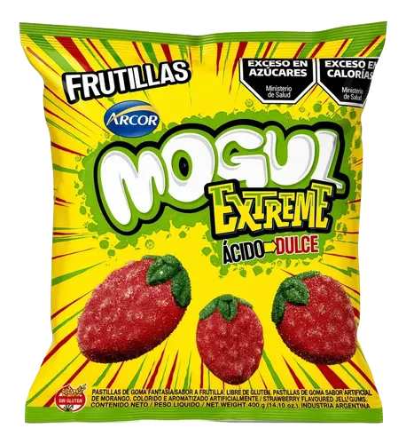 MOGUL EXTREME FRUTILLAS 500G