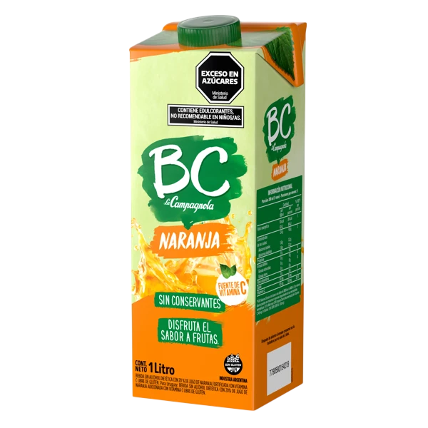 JUGO BC NARANJA X1L
