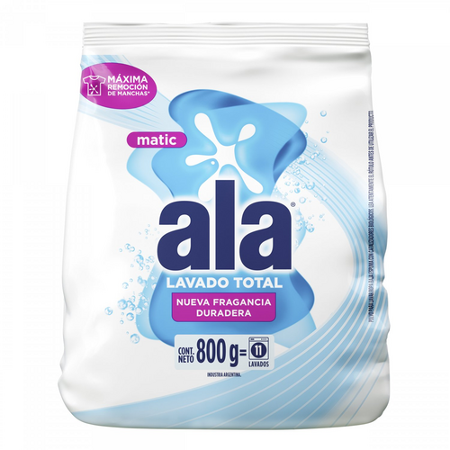 ALA MATIC CORE ECOLAVADO 800G