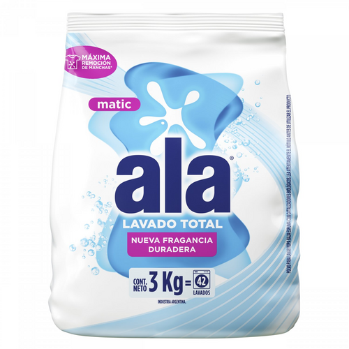 ALA MATIC CORE ECOLAVADO 3KG