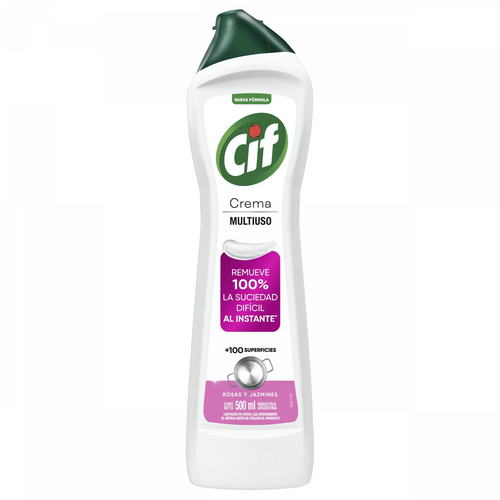 CIF CREMA BIO ROSAS Y JAZMIN 500ML