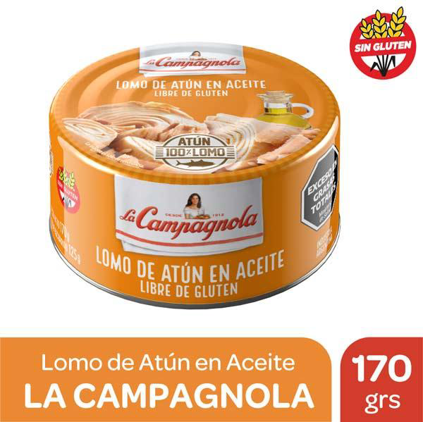 ATUN LA CAMPAGNOLA ACEITE 170G