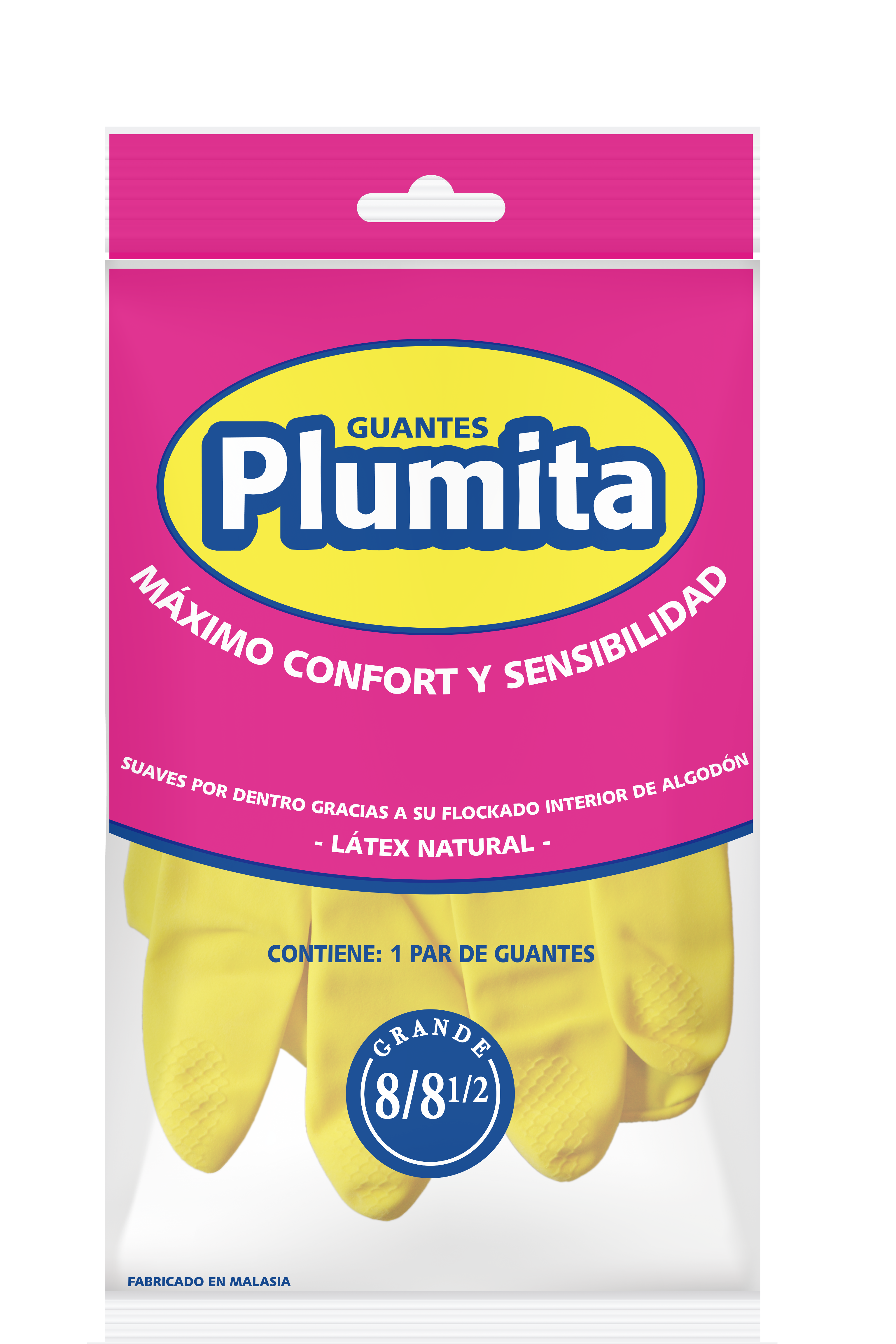 GUANTES PLUMITA "L" 1U