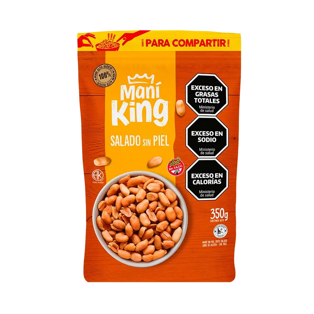 MANI KING FRITO S/PIEL DP 350G